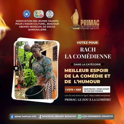 RACH LA COMÉDIENNE